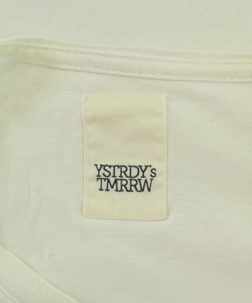 YSTRDY'S TMRRW（イエスタデイトゥモロー）Tシャツ・カットソー 白 サイズ:M メンズ/2200705040044
