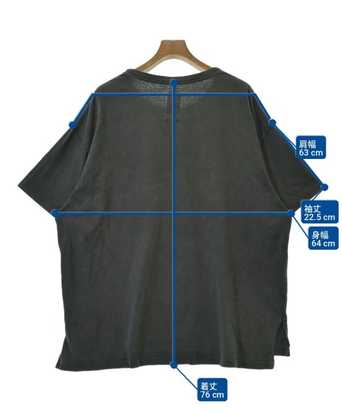YSTRDY'S TMRRW（イエスタデイトゥモロー）Tシャツ・カットソー 黒 サイズ:-(XXL位) メンズ/2200702240096
