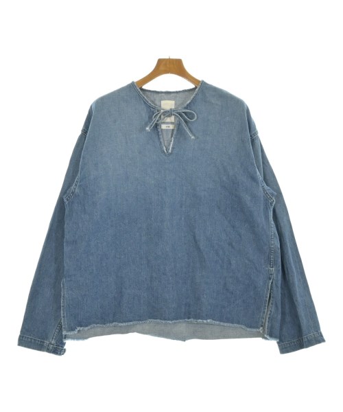 YSTRDY'S TMRRW(イエスタデイトゥモロー)カジュアルシャツ 紺 サイズ:L/2200665391095