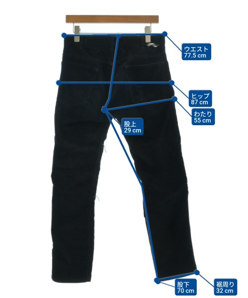 YSTRDY'S TMRRW（イエスタデイトゥモロー）その他 紺 サイズ:30(M位) メンズ/2200666133168