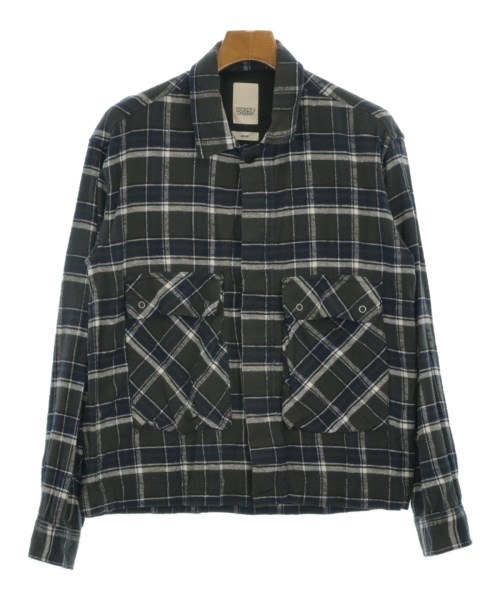 YSTRDY'S TMRRW(イエスタデイトゥモロー)カジュアルシャツ グレー サイズ:S/2200666133434