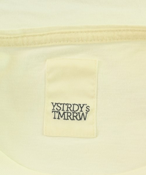 YSTRDY'S TMRRW（イエスタデイトゥモロー）Tシャツ・カットソー 白 サイズ:M メンズ/2200731606030