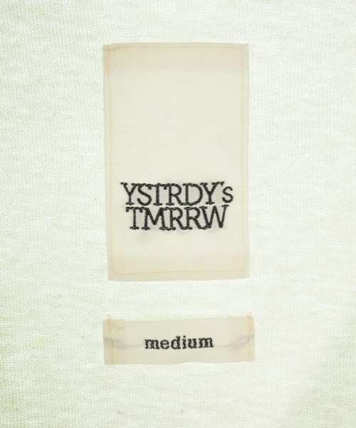 YSTRDY'S TMRRW（イエスタデイトゥモロー）Tシャツ・カットソー 白 サイズ:M メンズ/2200722677063