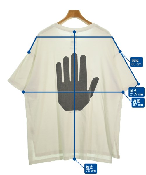 YSTRDY'S TMRRW（イエスタデイトゥモロー）Tシャツ・カットソー 白 サイズ:M メンズ/2200722677063