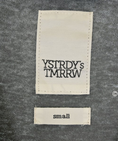 YSTRDY'S TMRRW（イエスタデイトゥモロー）Tシャツ・カットソー 黒 サイズ:S メンズ/2200722677094
