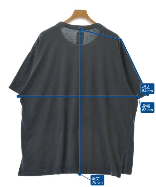 YSTRDY'S TMRRW（イエスタデイトゥモロー）Tシャツ・カットソー グレー サイズ:M メンズ/2200722573181