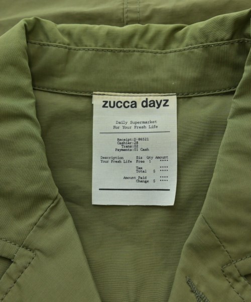 ZUCCa DAYZ（ズッカデイズ）カジュアルジャケット カーキ サイズ:S メンズ/2200650047020