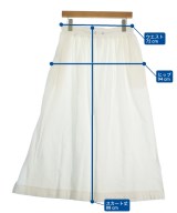 ZUCCa DAYZ（ズッカデイズ）ロング・マキシ丈スカート 白 サイズ:M レディース/2200651057042