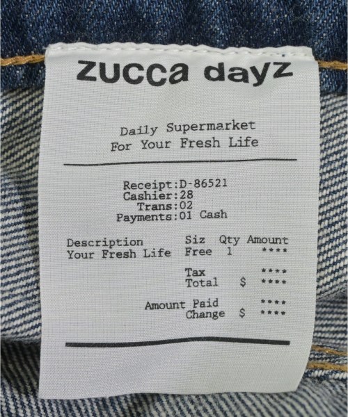 ZUCCa DAYZ（ズッカデイズ）デニムパンツ 紺 サイズ:M レディース/2200640153250