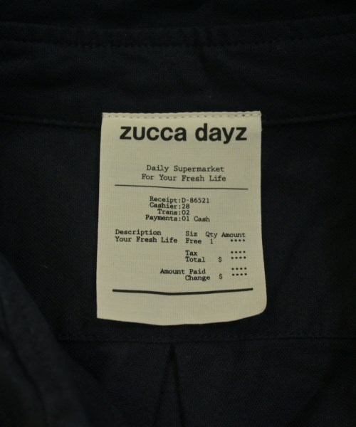 ZUCCa DAYZ（ズッカデイズ）シャツワンピース 紺 サイズ:L レディース/2200702023019