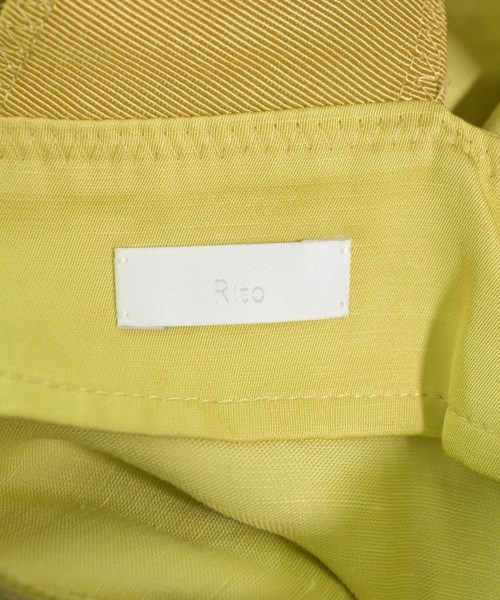 Rito（リト）ワンピース 黄 サイズ:36(S位) レディース/2200601059348
