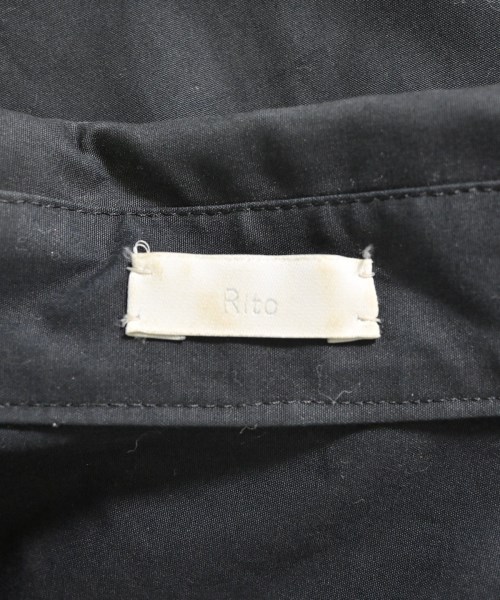 Rito（リト）カジュアルシャツ 黒 サイズ:36(S位) レディース/2200619506070