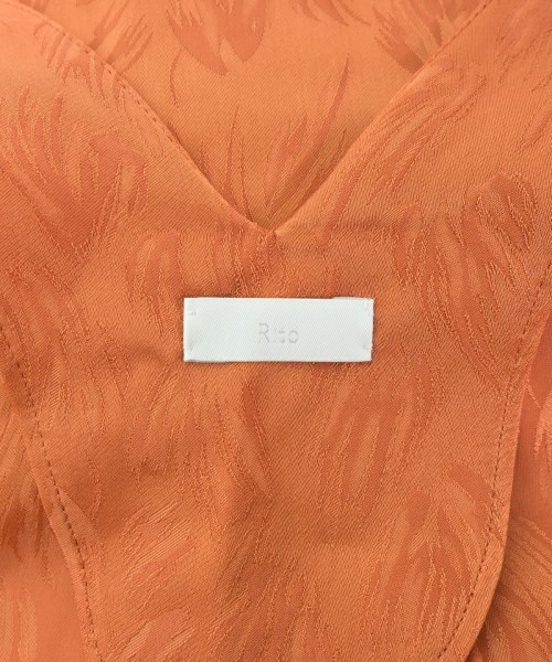 Rito（リト）ワンピース オレンジ サイズ:38(M位) レディース/2200670310043