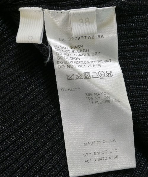 Rito（リト）ワンピース 黒 サイズ:38(M位) レディース/2200676308020