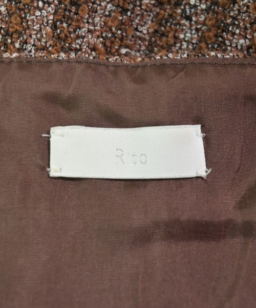 Rito（リト）ブラウス 茶 サイズ:36(S位) レディース/2200676308044