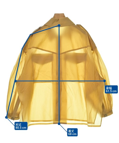 Rito（リト）カジュアルシャツ オレンジ サイズ:38(M位) レディース/2200632065066