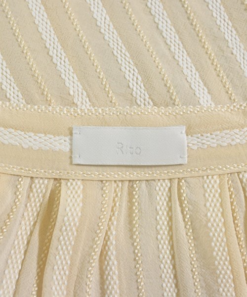 Rito（リト）ブラウス ベージュ サイズ:36(S位) レディース/2200634548079