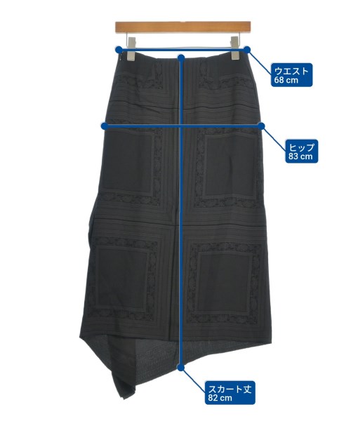 Rito（リト）ロング・マキシ丈スカート 黒 サイズ:38(M位) レディース/2200645928433