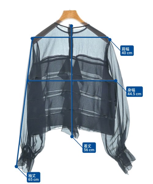 IENA LA BOUCLE（イエナラブークル）カジュアルシャツ 紺 サイズ:F レディース/2200624067054