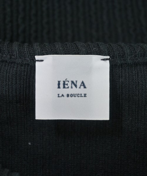 IENA LA BOUCLE（イエナラブークル）カーディガン 黒 サイズ:F レディース/2200644312042