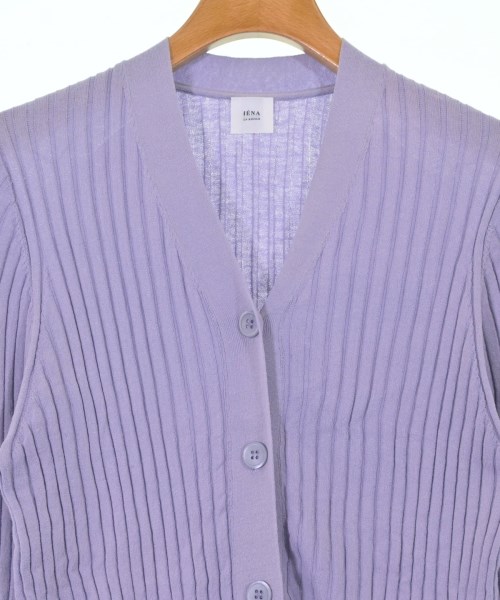 IENA LA BOUCLE（イエナラブークル）カーディガン 紫 サイズ:-(M位) レディース/2200614999112