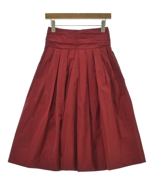 IENA LA BOUCLE（イエナラブークル）ロング・マキシ丈スカート 赤 サイズ:36(S位) レディース/2200623682029
