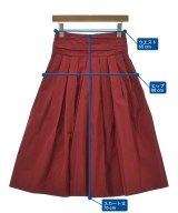 IENA LA BOUCLE（イエナラブークル）ロング・マキシ丈スカート 赤 サイズ:36(S位) レディース/2200623682029