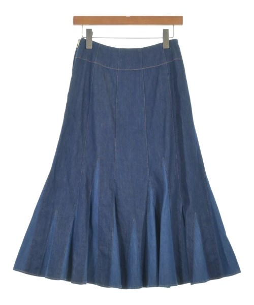 IENA LA BOUCLE（イエナラブークル）ロング・マキシ丈スカート 青 サイズ:36(S位) レディース/2200618126040