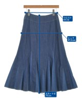IENA LA BOUCLE（イエナラブークル）ロング・マキシ丈スカート 青 サイズ:36(S位) レディース/2200618126040