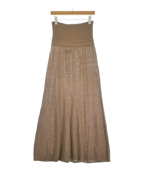 IENA LA BOUCLE（イエナラブークル）ロング・マキシ丈スカート 茶 サイズ:F レディース/2200632159017
