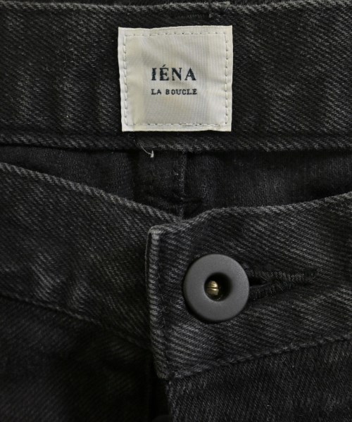 IENA LA BOUCLE（イエナラブークル）デニムパンツ 黒 サイズ:36(S位) レディース/2200669951028