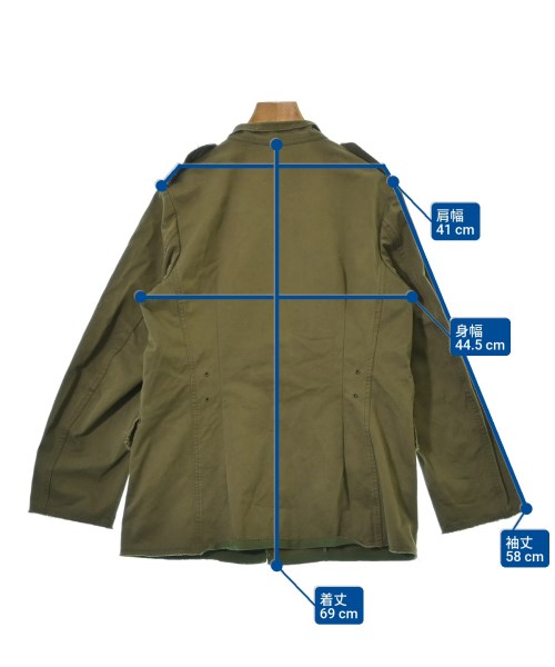 IENA LA BOUCLE（イエナラブークル）ミリタリーブルゾン カーキ サイズ:36(S位) レディース/2200669929041