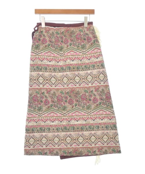 IENA LA BOUCLE（イエナラブークル）ロング・マキシ丈スカート 白 サイズ:F レディース/2200672705229