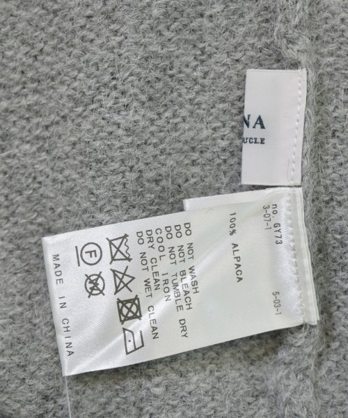 IENA LA BOUCLE（イエナラブークル）ニット・セーター グレー サイズ:F レディース/2200673201133