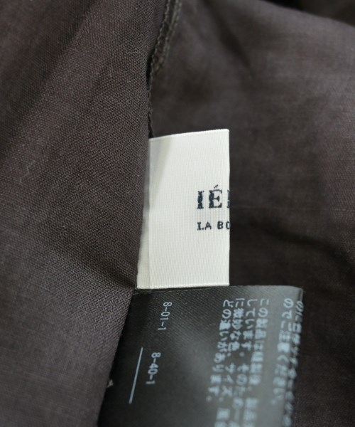 IENA LA BOUCLE（イエナラブークル）ブラウス 茶 サイズ:F レディース/2200694801152