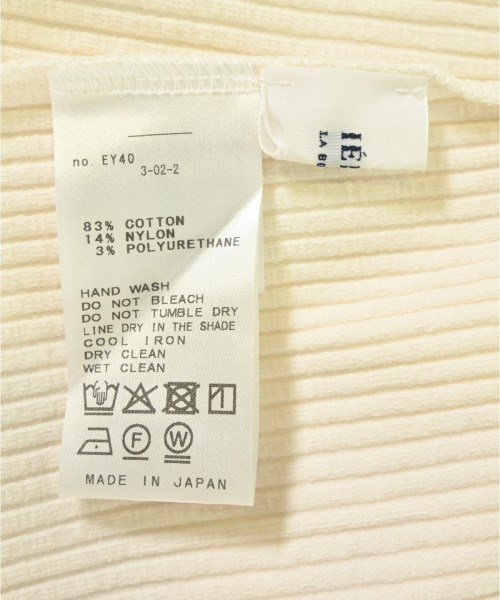 IENA LA BOUCLE（イエナラブークル）Tシャツ・カットソー 白 サイズ:F レディース/2200694920389