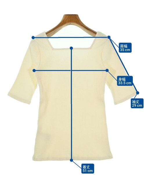 IENA LA BOUCLE（イエナラブークル）Tシャツ・カットソー 白 サイズ:F レディース/2200694920389