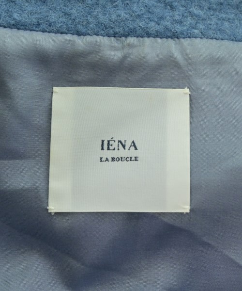 IENA LA BOUCLE（イエナラブークル）チェスターコート 青 サイズ:36(S位) レディース/2200700619023