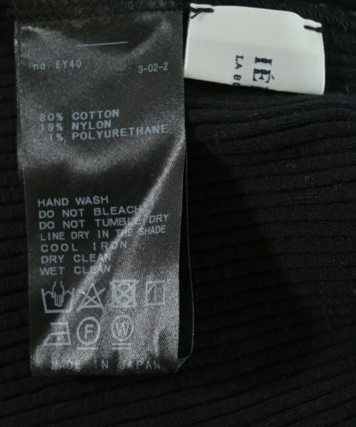 IENA LA BOUCLE（イエナラブークル）Tシャツ・カットソー 黒 サイズ:-(M位) レディース/2200708930069