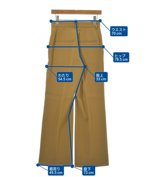 IENA LA BOUCLE（イエナラブークル）スラックス ベージュ サイズ:36(S位) レディース/2200645805062