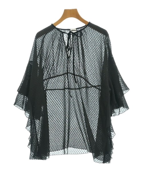 IENA LA BOUCLE(イエナラブークル)ブラウス 黒 サイズ:F/2200700421138