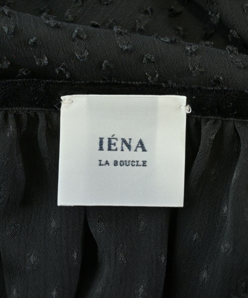 IENA LA BOUCLE（イエナラブークル）ブラウス 黒 サイズ:F レディース/2200700421138