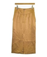 IENA LA BOUCLE（イエナラブークル）ロング・マキシ丈スカート ゴールド サイズ:36(S位) レディース/2200661845035