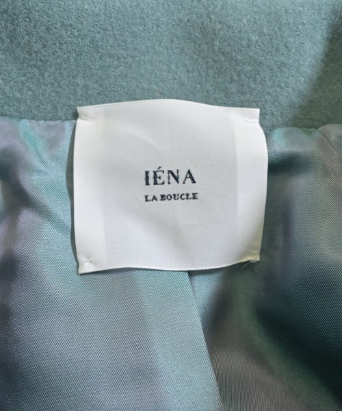 IENA LA BOUCLE（イエナラブークル）ステンカラーコート 緑 サイズ:F レディース/2200665175015
