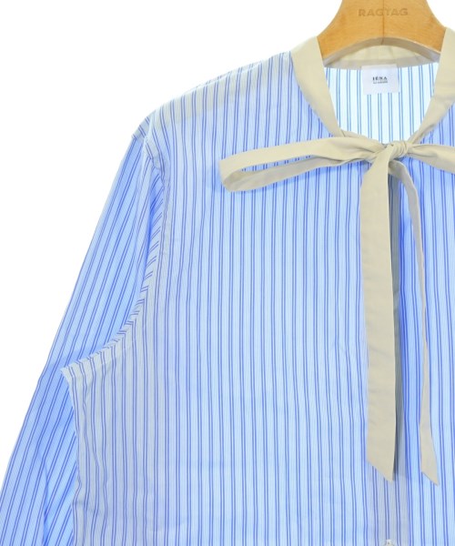 IENA LA BOUCLE（イエナラブークル）ブラウス 青 サイズ:F レディース/2200666177148