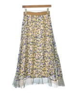 IENA LA BOUCLE（イエナラブークル）ロング・マキシ丈スカート 紫 サイズ:36(S位) レディース/2200668522052