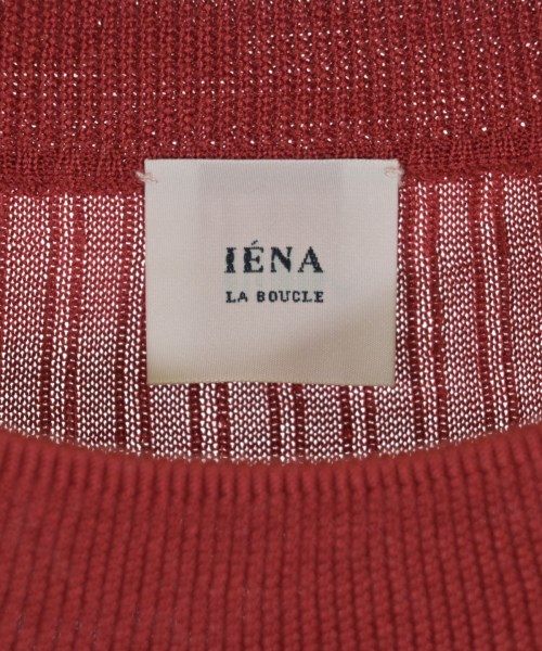IENA LA BOUCLE（イエナラブークル）ニット・セーター 赤 サイズ:F レディース/2200725031152