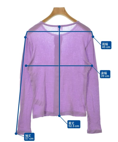 IENA LA BOUCLE（イエナラブークル）Tシャツ・カットソー 紫 サイズ:-(M位) レディース/2200730062011