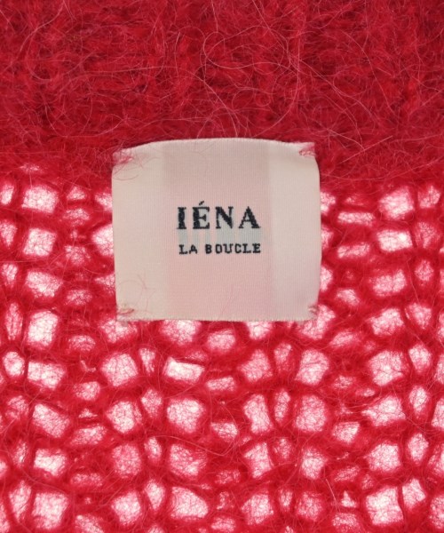 IENA LA BOUCLE（イエナラブークル）カーディガン 赤 サイズ:F レディース/2200689711015