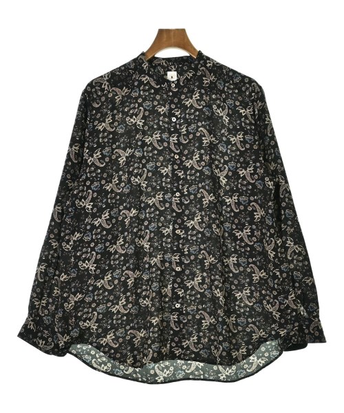 IENA LA BOUCLE(イエナラブークル)カジュアルシャツ 黒 サイズ:3(L位)/2200653435343